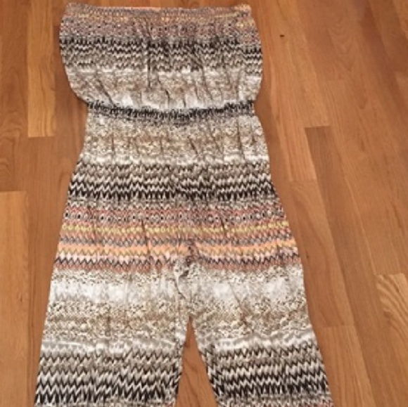 Mlle Gabrielle Pants - Plus size playful and colorful jumpsuit romper